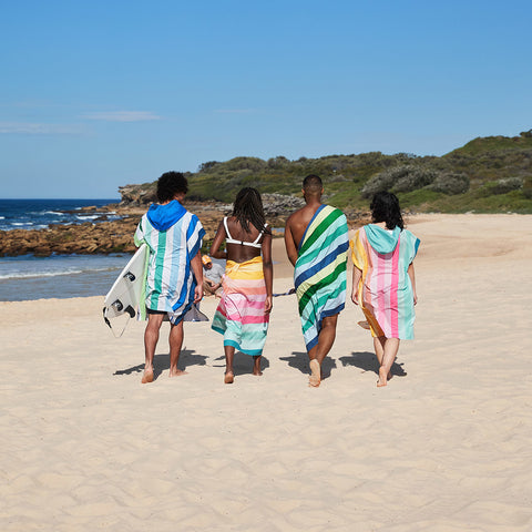 dock and bay poncho adults