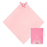 Dock & Bay Baby Hooded Towels - Parker Pig - Outlet