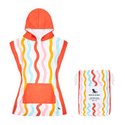 Dock & Bay Poncho Kids - Squiggle Face - Outlet