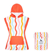 Dock & Bay Poncho Kids - Squiggle Face - Outlet