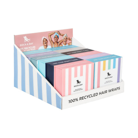 Dock & Bay - Point of Sale Display Small (Hair Wrap)