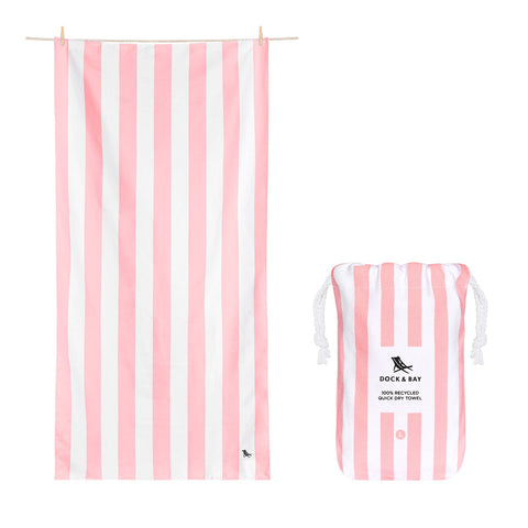 Dock & Bay Quick Dry Towels - Malibu Pink