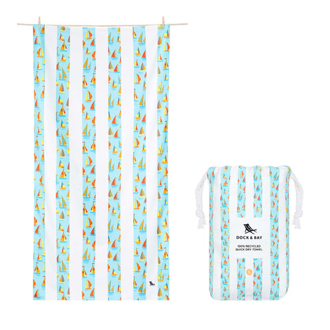 Dock & Bay Kids Beach Towels - Oh Buoy - Outlet